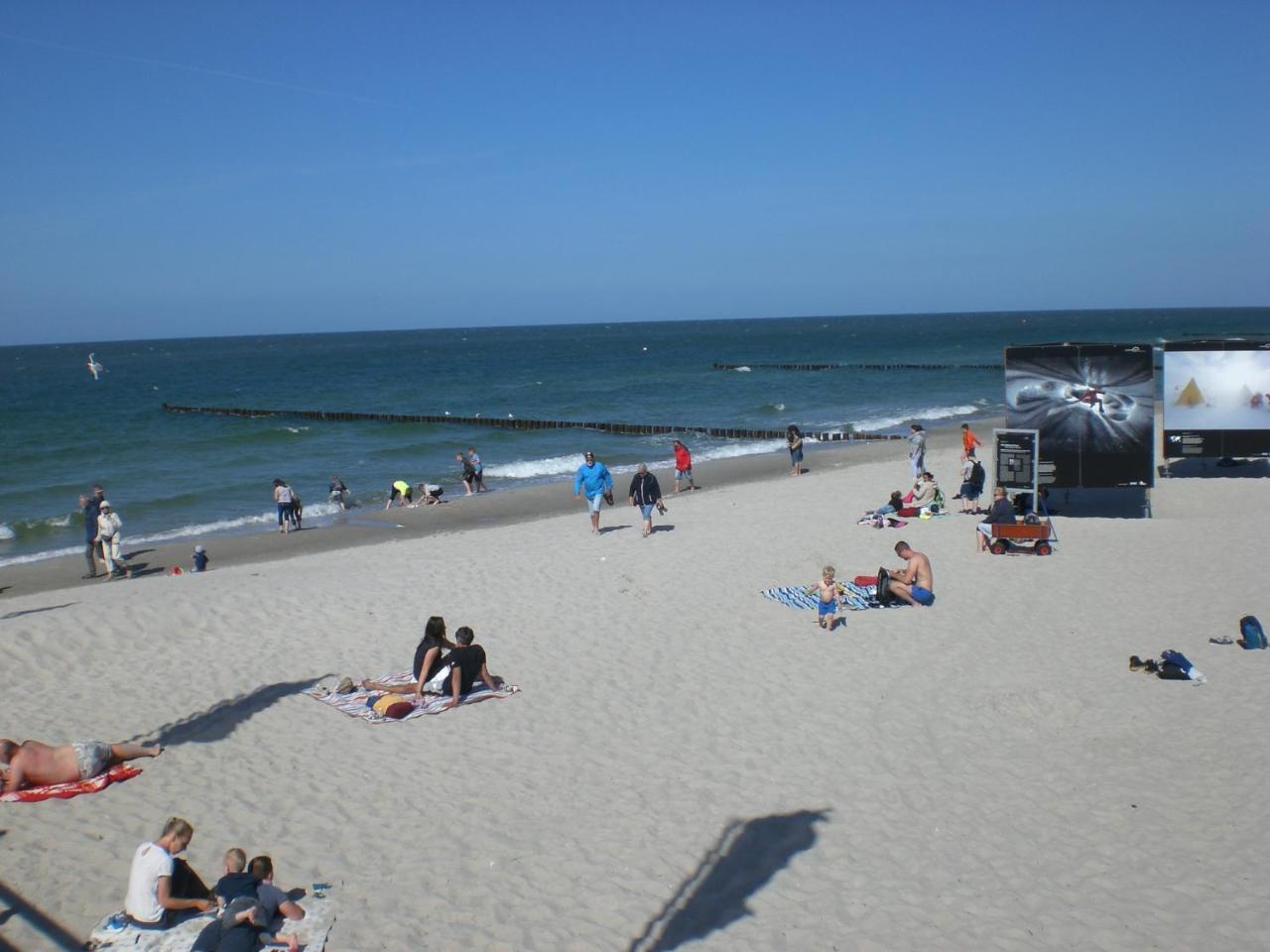 Ferienwohnung Achtern - Diek - am Strand Ostseeheilbad Ostseeheilbad Zingst Exterior foto