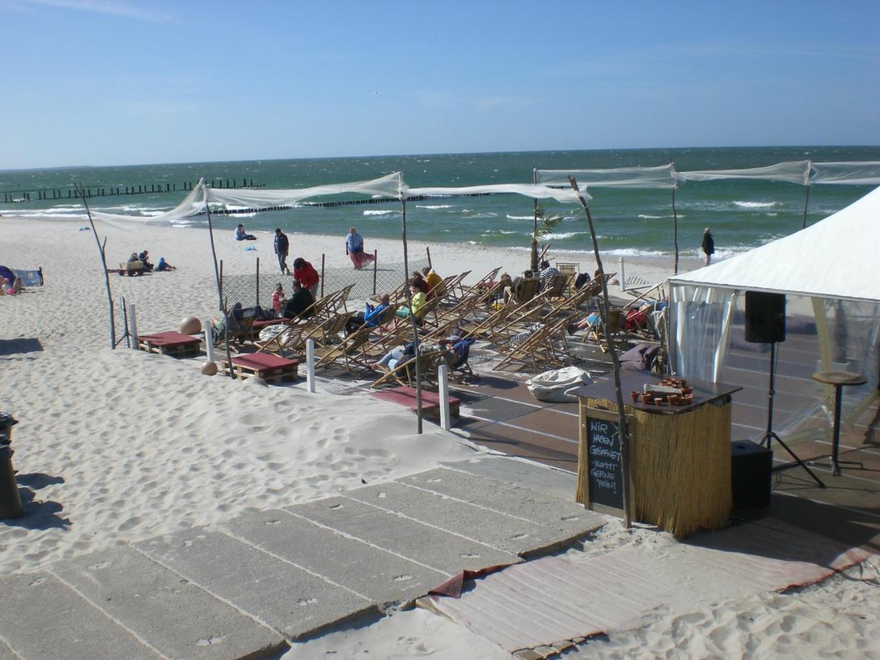 Ferienwohnung Achtern - Diek - am Strand Ostseeheilbad Ostseeheilbad Zingst Exterior foto